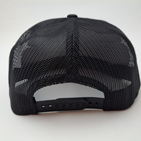 Matco Tools Direct Embroidered Flat Bill Trucker Mesh Snapback Cap Black - Picture 3 of 3